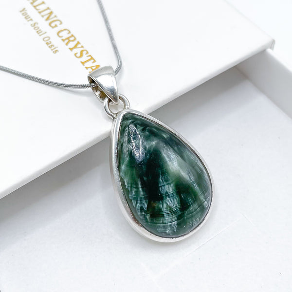 Seraphinite Pendant 002