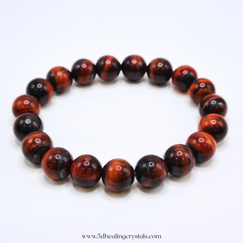 Red Tiger's Eye Bracelet (Regular Quality)