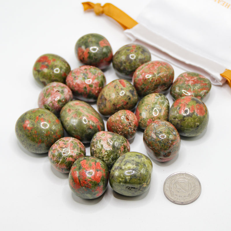 Unakite Tumbled Stones