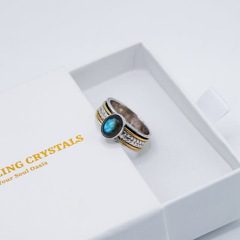 Labradorite Rotating Ring