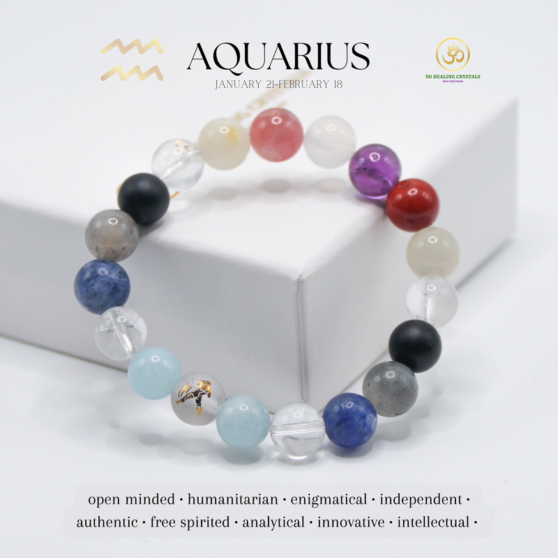 AQUARIUS ZODIAC BRACELET