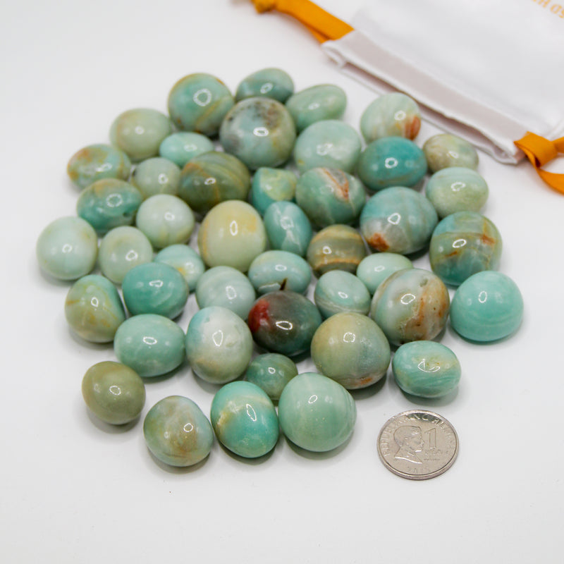 Blue Sky Quartz Tumbled Stones