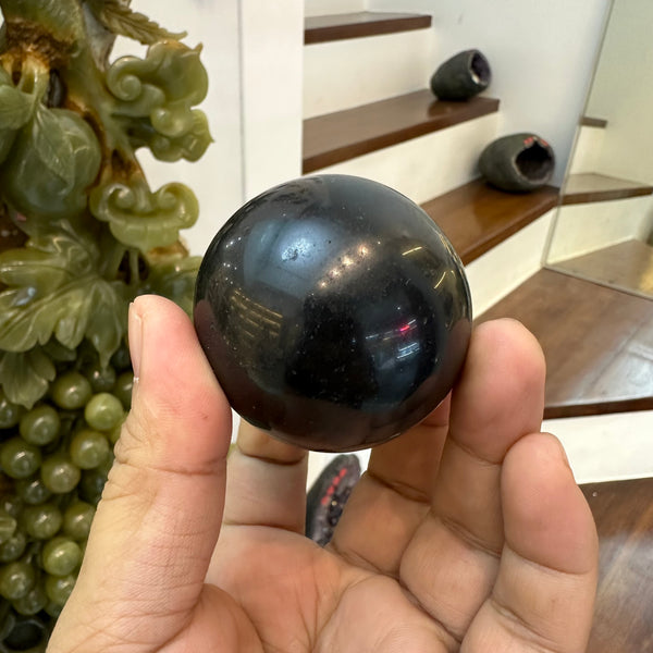 Black Tourmaline Ctystal Sphere