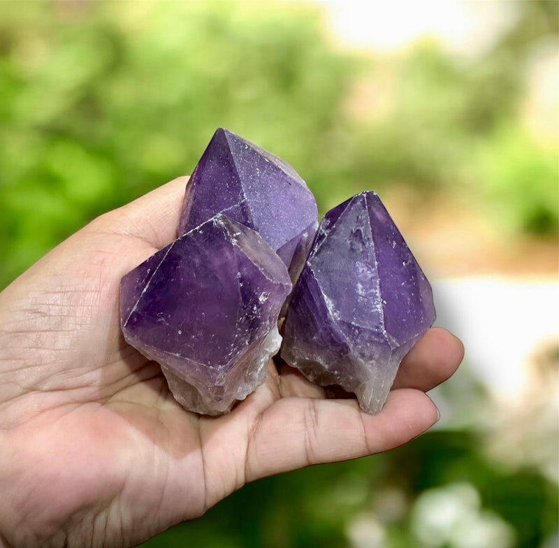 Raw Amethyst Chunk Geode from Brazil Random 1pc