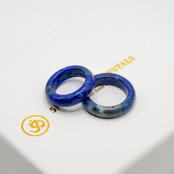 Lapis Lazuli Bangle Ring