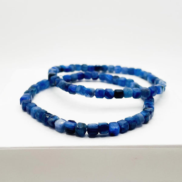 Blue Kyanite Faceted Bracelets