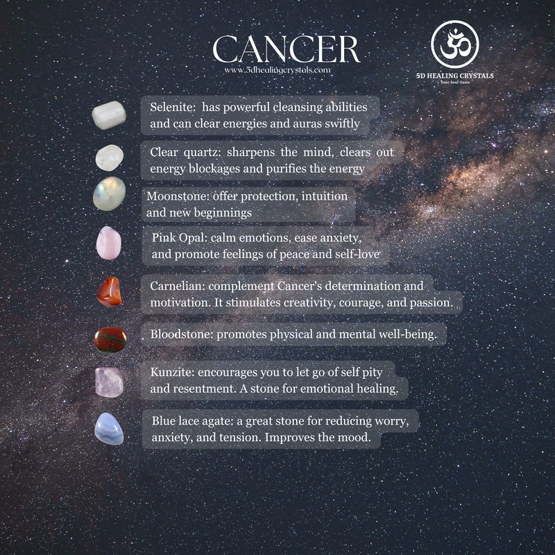Cancer Rising Sign Crystal Crystals for zodiac cancer 60 photos - Astrologytoyou.com