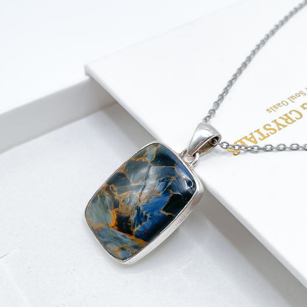 Blue Pietersite Pendant 002