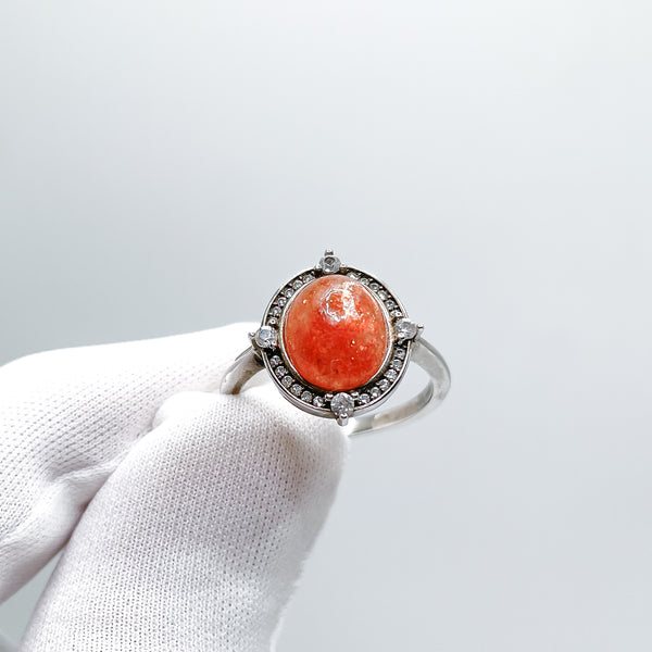 Sunstone Ring Size 9