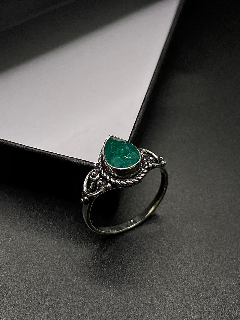 Emerald Ring (Size 7)