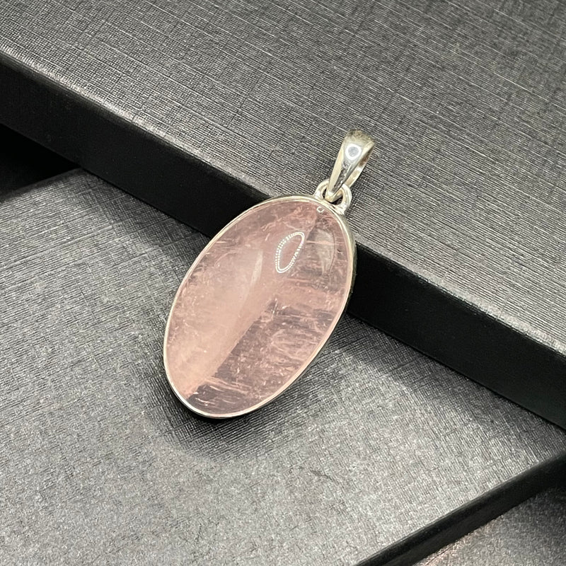 Madagascar Rose Quartz Pendant