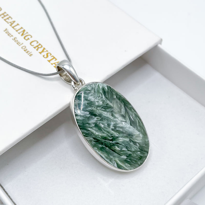 Seraphinite Pendant 003