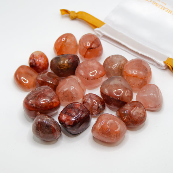 Fire Quartz Tumbled Stones