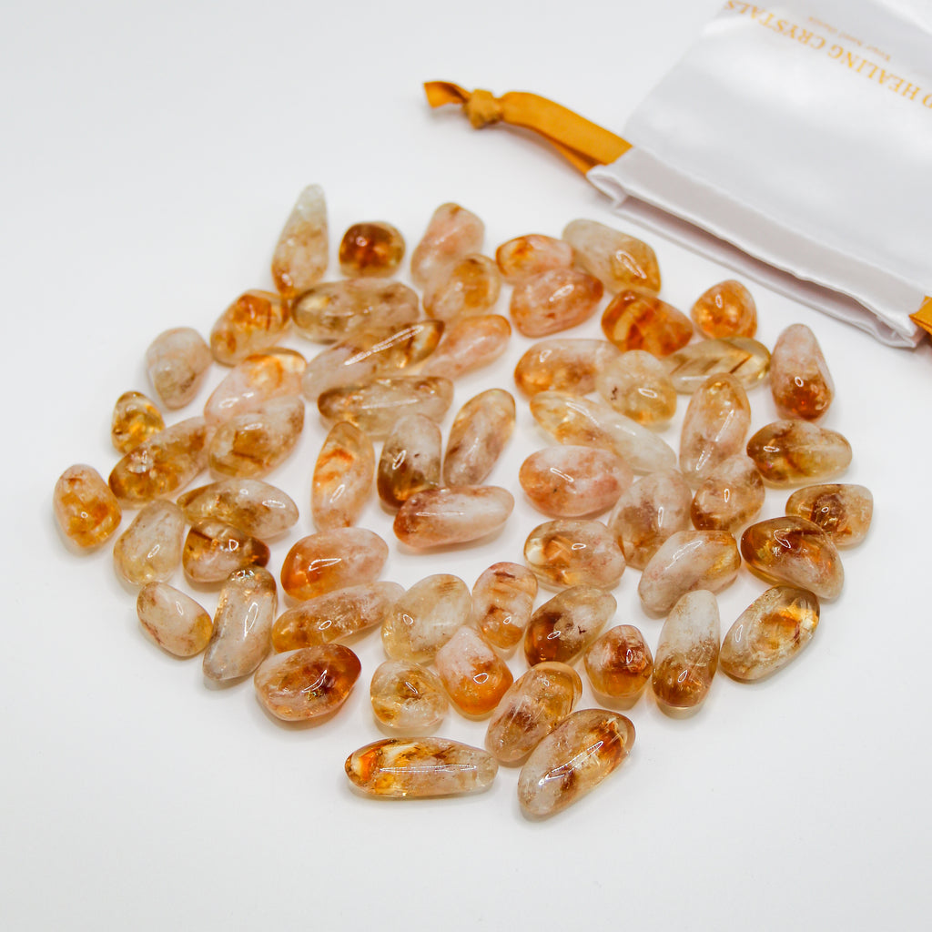 Citrine Tumbled Stones – 5D Healing Crystals