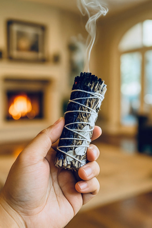 7 Herb Smudge Stick Handcrafted for Cleansing & Protection