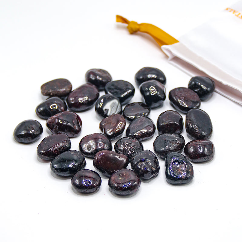 Garnet Tumbled Stones