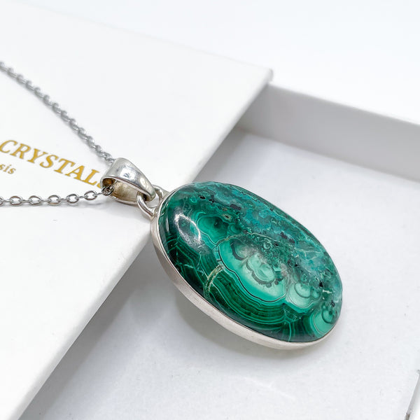 Malachite Pendant 002