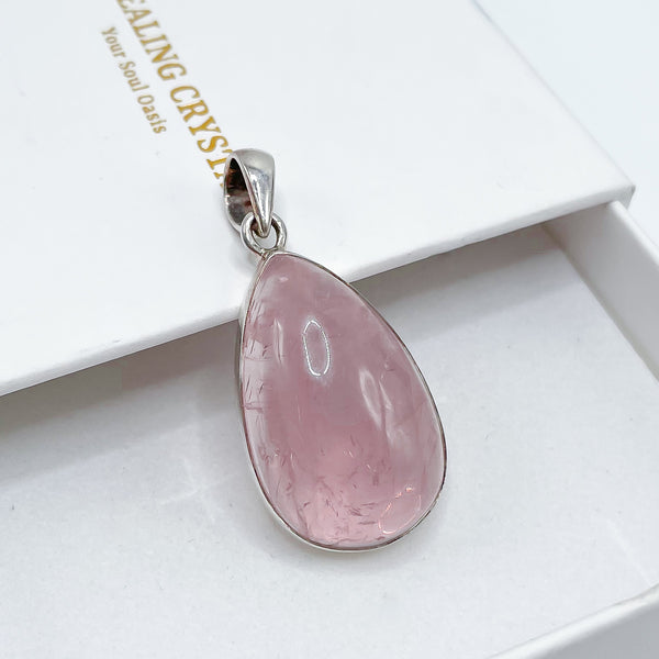 Rose Quartz Pendant 003