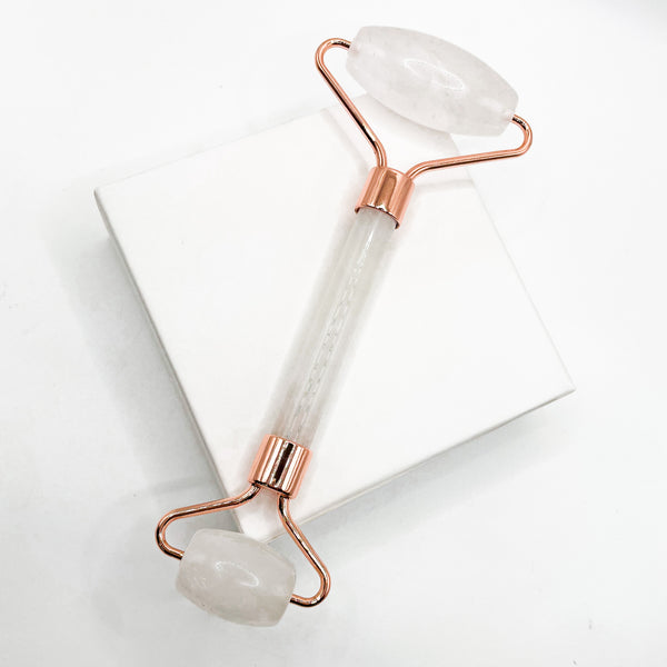 Clear Quartz Face Roller