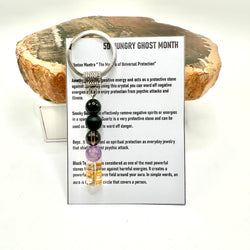 Authentic Natural Healing, Protection, Wealth, Love, Career & Success Gemstones Keychain