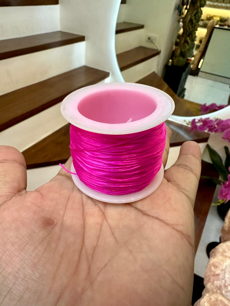 Japanese Stretchable Silicone Bracelet Making String Wire With Free Needle