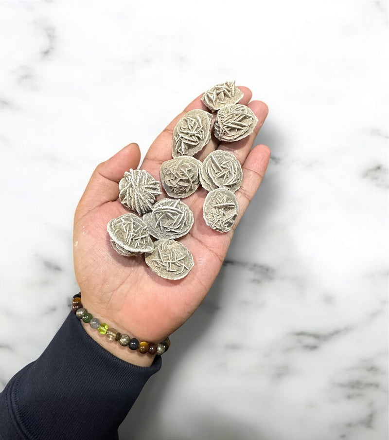 Sacred Desert Rose Selenite – Healing & Protective Crystal 1pc