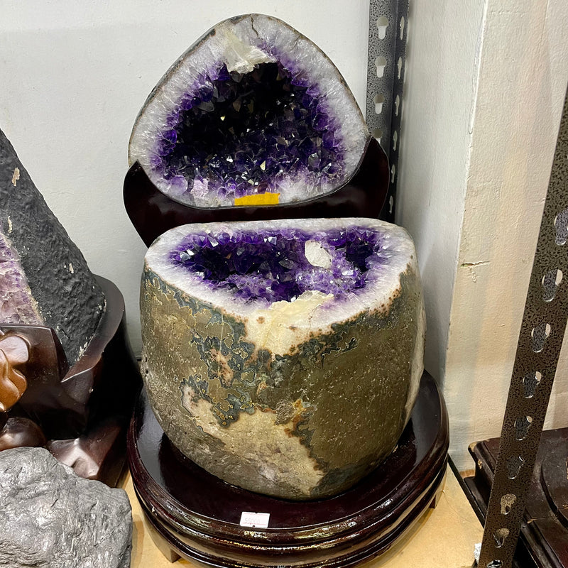 Amethyst Geode Money Pot