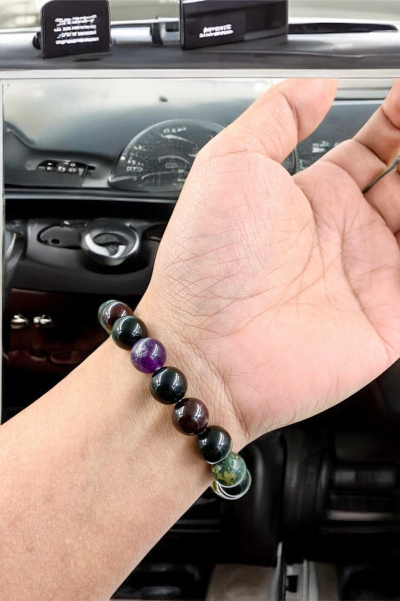 On-the-Road Safety Bracelet [Auto Amulet – Drive with Confidence ]
