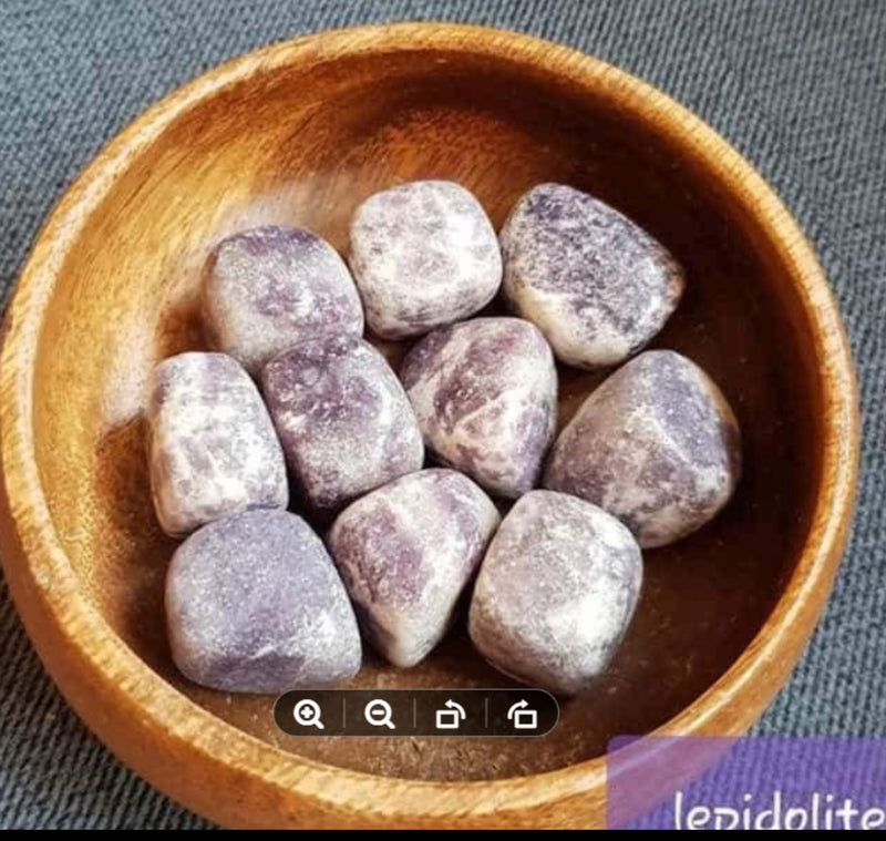 Lepidolite Tumbled
