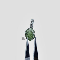 Wirewrap Moldavite Pendants (Set1)