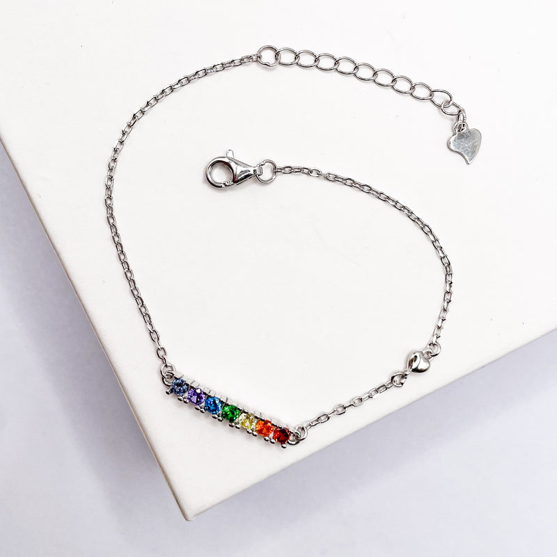 7 Chakra Dainty Bracelet