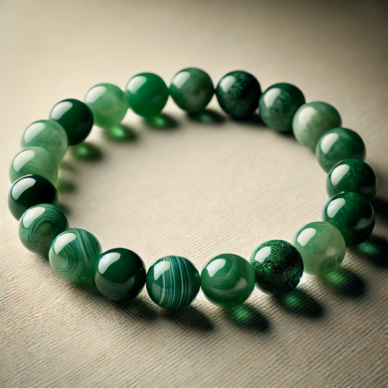 Green Agate Bracelet
