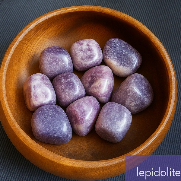 Lepidolite Tumbled