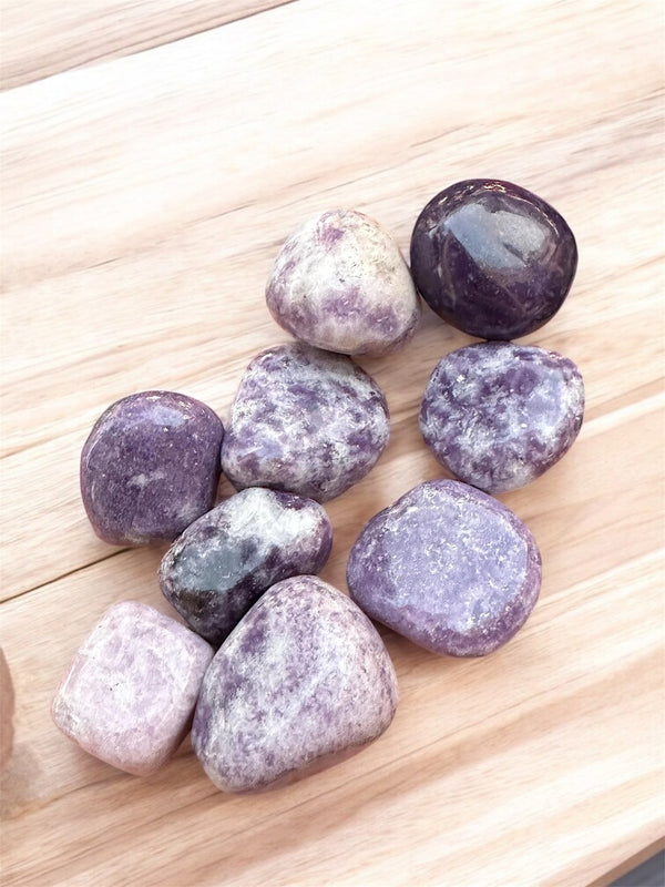 Lepidolite Tumbled