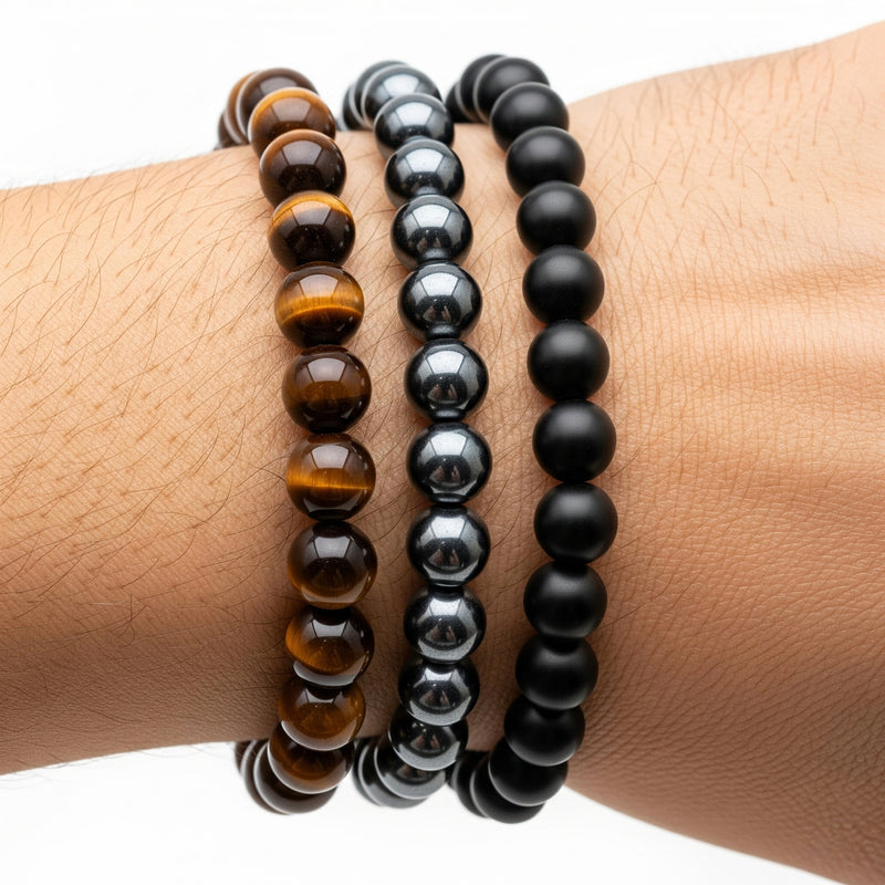 5D Shadow Strength Stackable Bracelets