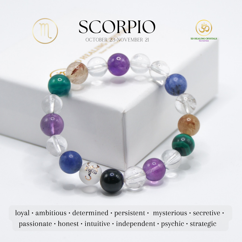 SCORPIO ZODIAC BRACELET