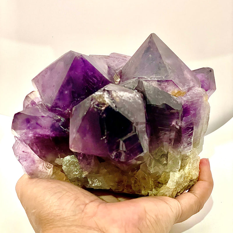 Large Amethyst Points Cluster