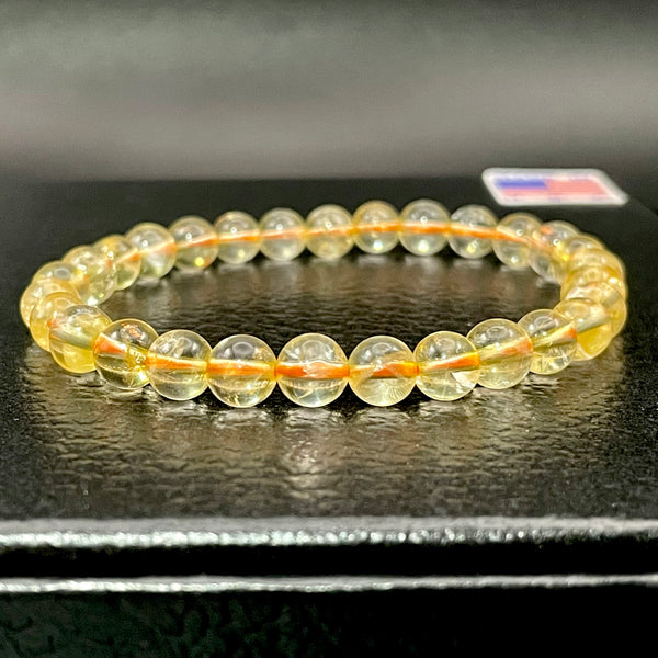 Cleansed and Charged Hg Citrine Bracelet 6mm