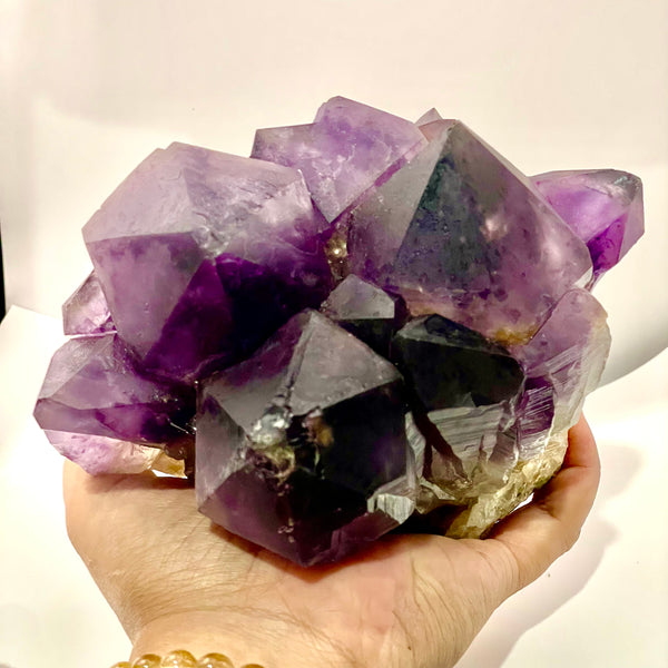 Large Amethyst Points Cluster