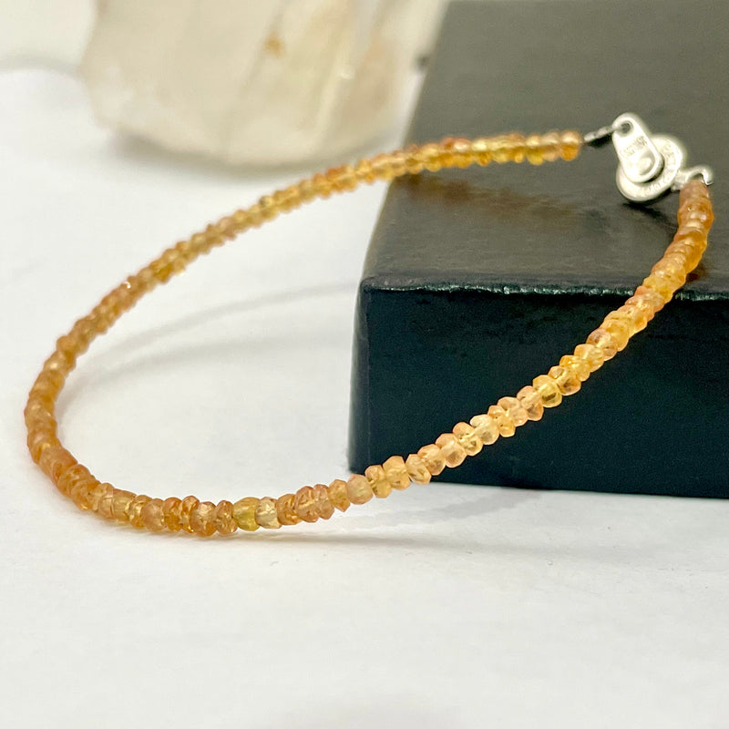 Orange Sapphire Necklace/Bracelet