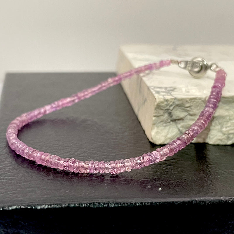 Pink Sapphire Necklace/Bracelet