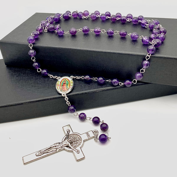 Amethyst Rosary