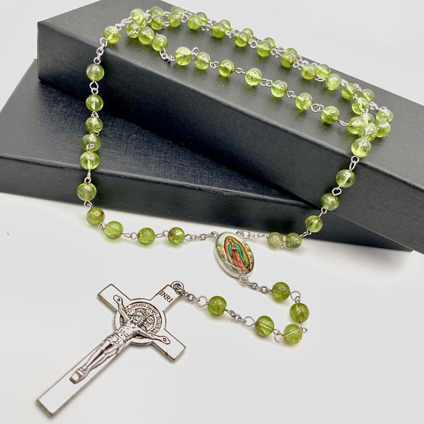Peridot Rosary