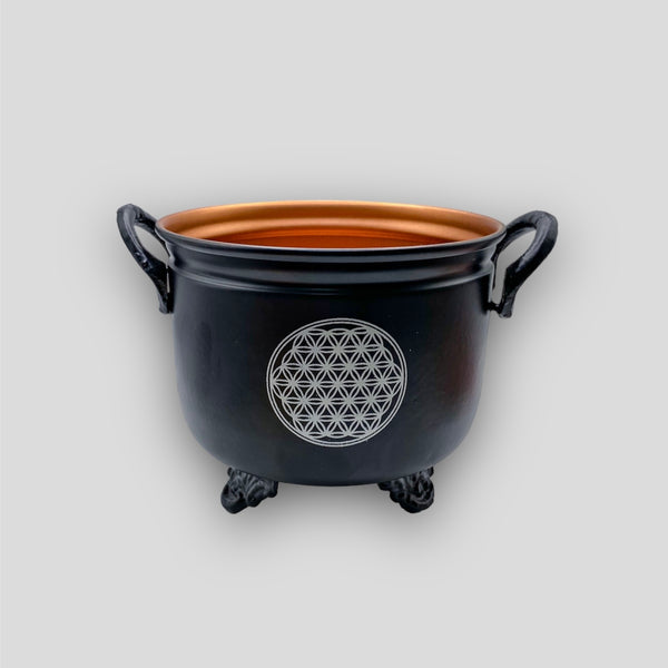 Copper Smudge Container (Small Cauldron)