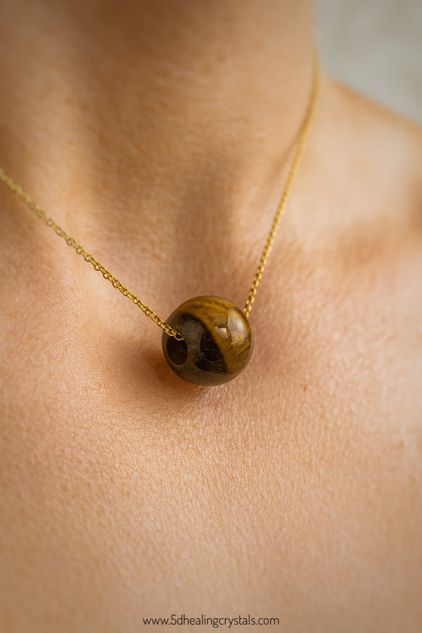 Tiger's eye Floating Pendant