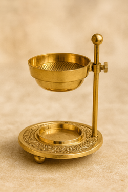 Brass Resin Incense Burner