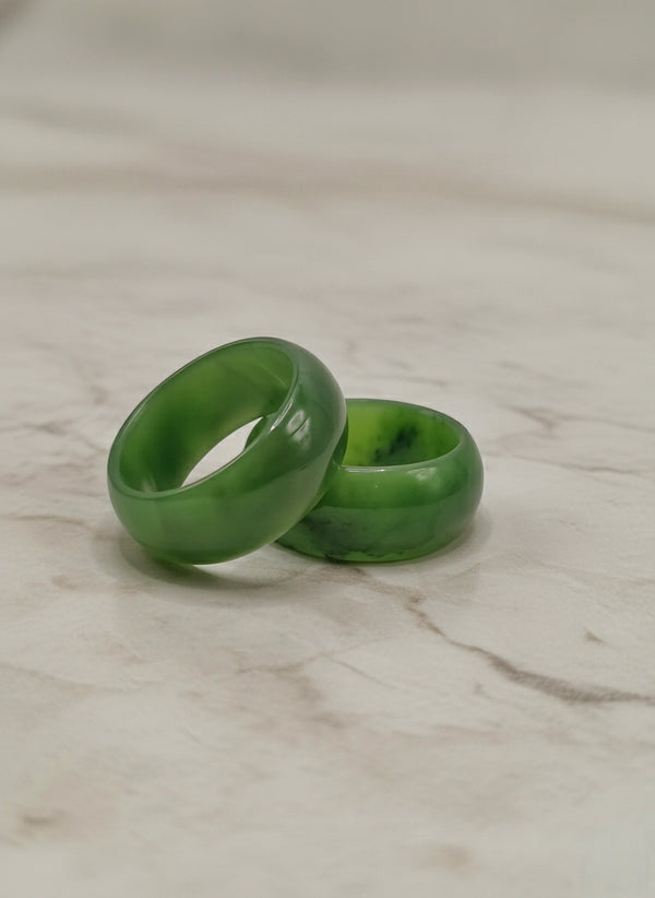 High Quality New Zealand Jade Bangle Ring
