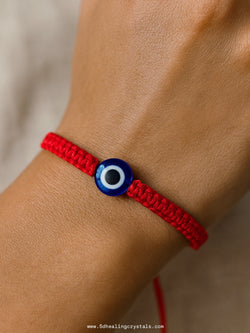 Red String with Evil eye Bracelet