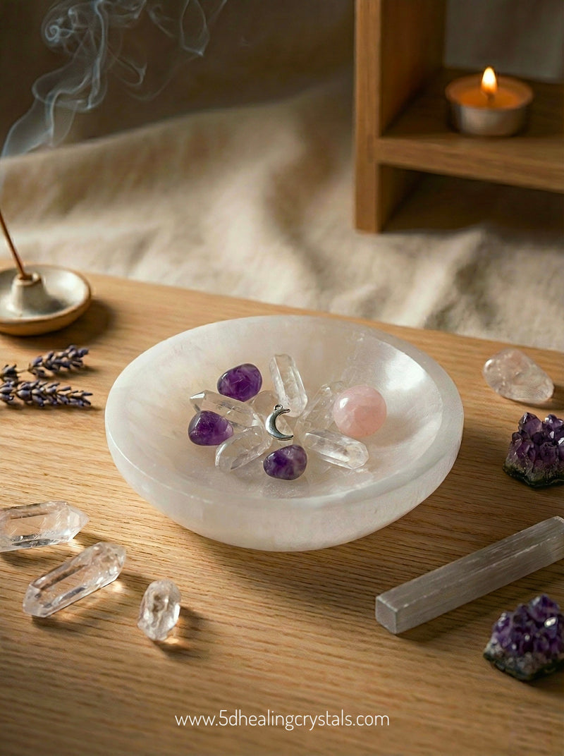 Selenite Bowl
