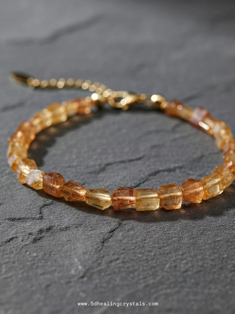 AAA Quality Imperial Topaz Bracelet 3mm - 4mm